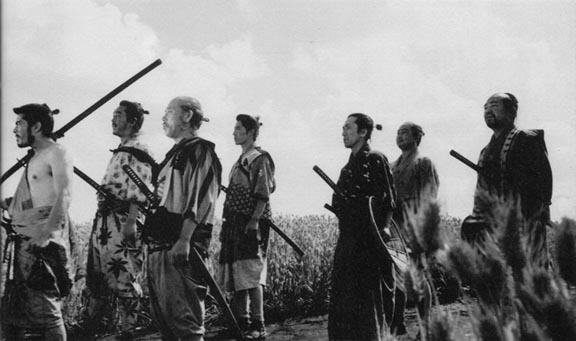 Cena de Os Sete Samurais (3).